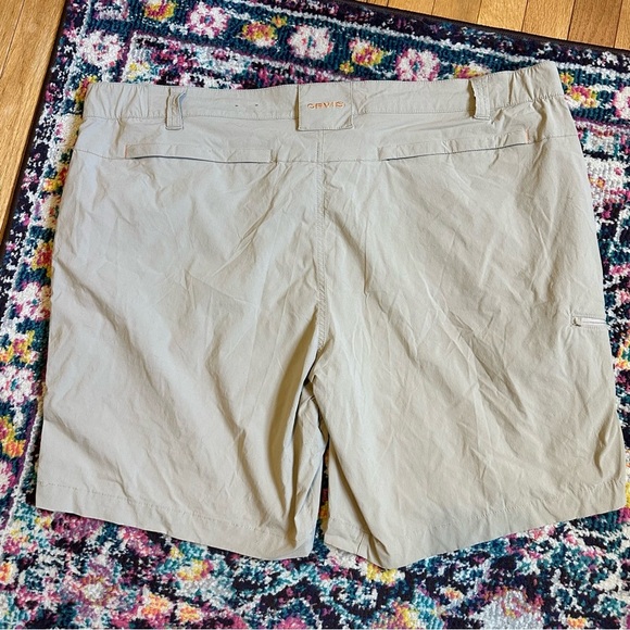 Orvis Quick Dry Nylon Blend Shorts Men’s XXL 9” - Picture 5 of 5